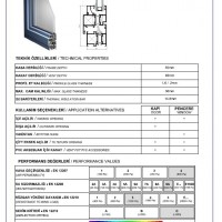 ASAŞ RWT55 PLUS - Kapı ve Pencere Sistemleri