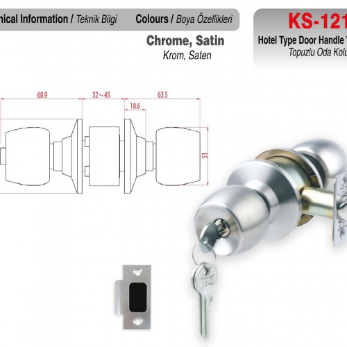 KS-1214 - Kapı Kolları